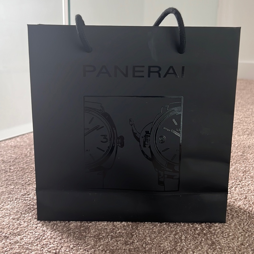 Panerai small paper shopping bag